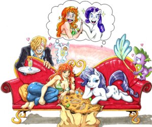 Rating: Safe Score: 0 Tags: 2013 6:5 bag blue_eyes breasts brown_eyes cleavage clothed clothing crossover dragon e621 equid equine female feral friendship_is_magic furniture glass group hair hasbro heart_symbol horn human irie-mangastudios magic male mammal money my_little_pony mythological_creature mythological_equine mythological_scalie mythology nami_(one_piece) one_piece orange_hair plate purple_body rarity_(mlp) sanji_(one_piece) scalie simple_background sofa spike_(mlp) tail thought_bubble traditional_media_(artwork) treasure unicorn white_background User: bunchy7s