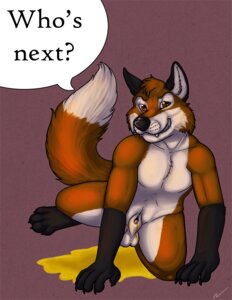 Rating: Explicit Score: 0 Tags: 2011 animal_genitalia anthro balls bodily_fluids brown_eyes canid canine digital_media_(artwork) dipstick_tail e621 fox fully_sheathed genital_fluids genitals grin isil looking_at_viewer male male_peeing mammal markings nude peeing penis penis_tip sheath simple_background smile solo tail tail_markings urine urine_pool watersports User: bunchy7s