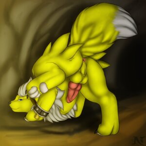 Rating: Explicit Score: 0 Tags: 1:1 anus backsack balls blue_eyes bracelet butt collar detailed_background digitigrade dipstick_tail e621 eeveelution erection feral generation_1_pokemon genitals jewelry jolteon knot looking_at_viewer looking_back male markings namarx7 name_tag nintendo penis pokemon pokemon_(species) presenting presenting_hindquarters quadruped raised_leg rear_view skye_(namarx7) solo tail tail_markings User: bunchy7s
