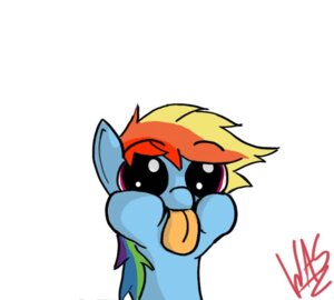 Rating: Safe Score: 0 Tags: 2014 big_eyes blue_body blue_fur digital_media_(artwork) e621 equid equine female feral friendship_is_magic fur hair hasbro headshot_portrait horse mammal multicolored_hair my_little_pony pony portrait rainbow_dash_(mlp) rainbow_hair simple_background solo theponysketchguy tongue tongue_out white_background User: bunchy7s