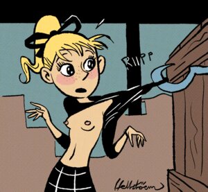 Rating: Explicit Score: 0 Tags: 1girls assisted_exposure blonde_hair blush breasts female female_only freckles hellstroem high_ponytail human human_only nipples rule34 seccotine signature skinny skinny_female small_areolae small_breasts small_nipples solo spirou_magazine text thin_female User: bunchy7s