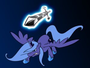 Rating: Safe Score: 0 Tags: angry blue_body blue_feathers e621 equid equine feathered_wings feathers female feral friendship_is_magic hasbro horn mammal melee_weapon my_little_pony mythological_creature mythological_equine mythology princess_luna_(mlp) quadruped simple_background sir_dangereaux solo sword tail toony weapon winged_unicorn wings User: bunchy7s