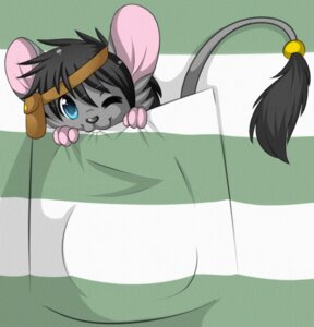 Rating: Safe Score: 0 Tags: :3 ambiguous_gender anthro bite black_hair blue_eyes chibi clothing daww e621 hair male mammal mouse murid murine one_eye_closed pocket_jabari pockets rodent shirt slushie-nyappy-paws solo tail topwear wink User: bunchy7s