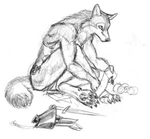 Rating: Safe Score: 0 Tags: anthro armor asheru bikini black_and_white black_nose black_pawpads bra canid canine canis chest_tuft clothing dagger e621 female legwear mammal melee_weapon monochrome panties pauldron pawpads scott_ruggels sketch solo swimwear tail traditional_media_(artwork) tuft two-piece_swimsuit unconvincing_armor underwear weapon wolf wraps User: bunchy7s