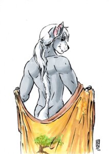 Rating: Questionable Score: 0 Tags: anthro butt clothed clothing e621 fangs felid fur grey_body grey_fur male mammal mitchdlg open_clothing open_robe pose rear_view renkairu robe solo tail teasing teeth User: bunchy7s