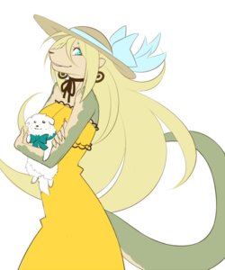Rating: Safe Score: 0 Tags: 5:6 anthro blonde_hair canid canine canis chimangetsu clothing dahlia_(chimangetsu) domestic_dog dress e621 ear_piercing female fetalstar hair hat headgear headwear mammal pangolin piercing scales scalie simple_background solo straw_hat sun_hat sundress tail teal_eyes white_background wide_brim_hat young young_anthro young_female User: bunchy7s