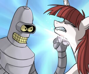 Rating: Safe Score: 0 Tags: 6:5 bender_bending_rodríguez comedy_central duo e621 equid eyes_closed female friendship_is_magic fur futurama hair hasbro horn lauren_faust lauren_faust_(character) machine mammal my_little_pony red_hair robot shoryuken teeth uc77 white_body white_fur User: bunchy7s
