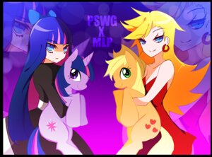 Rating: Safe Score: 0 Tags: alternative_fashion applejack_(mlp) black_border border crossover cutie_mark e621 earth_pony equid equine female feral friendship_is_magic fur goth gothic_lolita group gyaru hair hasbro horn horse j-fashion lol_comments lolita_(fashion) mammal multicolored_hair my_little_pony mythological_creature mythological_equine mythology onee_gyaru panty_anarchy panty_and_stocking_with_garterbelt pony purple_body purple_fur purple_hair quadruped sibling_(lore) simple_background sister_(lore) sisters_(lore) stocking_anarchy tail thelittlepurple toony twilight_sparkle_(mlp) twins_(lore) two_tone_hair unicorn y2k_(fashion) User: bunchy7s
