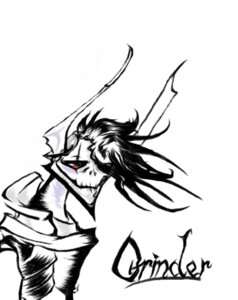 Rating: Safe Score: 0 Tags: 2014 alternative_fashion black_and_white black_hair cybernetics cyborg e621 forgemaster18 goth grinder_(character) hair machine male monochrome red_eyes simple_background solo spot_color text User: bunchy7s