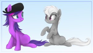 Rating: Safe Score: 0 Tags: 2013 alternate_species beret blue_eyes clothing duo e621 equid equine female hair hasbro hat headgear headwear horse littlest_pet_shop littlest_pet_shop_(2012) mammal mn27 multicolored_hair my_little_pony pepper_clark ponification pony purple_eyes purple_hair sitting tail two_tone_hair white_hair zoe_trent User: bunchy7s