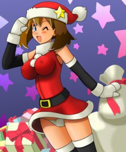 Rating: Questionable Score: 0 Tags: 1girls alternate_breast_size alternate_headwear alternate_outfit belt big_breasts blue_eyes blush breasts brown_hair cameltoe christmas clothing erect_nipples erect_nipples_under_clothes female female_only hat human human_only large_breasts may_(pokemon) nintendo nipples open_mouth panties pokemon pokemon_rse pussy rule34 santa_costume santa_hat skin_tight smile solo stocking_cap straight_hair tchonpo thighhighs tsumitani_daisuke underwear User: bunchy7s