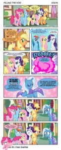 Rating: Safe Score: 0 Tags: 2013 absurd_res applejack_(mlp) blonde_hair blue_body blue_eyes blue_eyeshadow blue_feathers blue_fur breaking_the_fourth_wall building cape clothing cloud comic cowboy_hat cutie_mark dialogue e621 earth_pony english_text equid equine eyeshadow feathered_wings feathers female feral flower fluttershy_(mlp) friendship_is_magic fur green_eyes group hair hasbro hat headgear headwear hi_res horn horse house makeup mammal multicolored_hair my_little_pony mystic-forces mythological_creature mythological_equine mythology outside pegasus pink_hair pinkie_pie_(mlp) plant pony purple_eyes purple_hair quadruped rainbow_dash_(mlp) rainbow_hair rarity_(mlp) sky smoke tail text trixie_(mlp) unicorn wings User: bunchy7s
