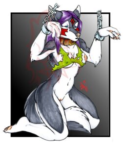 Rating: Explicit Score: 0 Tags: 2009 anthro barefoot bdsm biped black_background blackfrost blackfrost_(character) bondage border bottomless bound breasts canid canine canis chain clothed clothing collar cuff_(restraint) digital_media_(artwork) e621 feet female genitals gradient_background green_clothing green_topwear grey_background kneeling mammal marker_(artwork) mixed_media nipple_outline nipples pen_(artwork) restraints shackles signature simple_background solo submissive submissive_female tail topwear torn_clothing torn_topwear traditional_media_(artwork) vulva white_border wolf User: bunchy7s