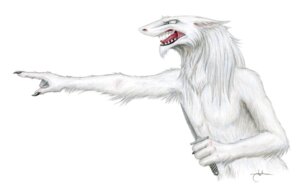 Rating: Safe Score: 0 Tags: ankhes-nur anthro claws colored_pencil_(artwork) e621 grey_eyes knife male mammal open_mouth sergal simple_background solo tongue traditional_media_(artwork) weapon white_background User: bunchy7s
