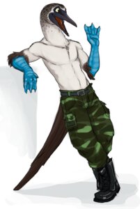 Rating: Safe Score: 0 Tags: anthro avian beak belt bird blue-footed_booby booby_(bird) boots bottomwear camo camo_print claws clothed clothing conditional_dnp e621 feathers feet footwear gesture leaning male membrane_(anatomy) pants sefeiren shoes solo sterk sulid suliform tail tail_feathers talons toes topless waving webbed_hands User: bunchy7s Rating: Safe Score: 0 Tags: anthro avian beak belt bird blue-footed_booby booby_(bird) boots bottomwear camo camo_print claws clothed clothing conditional_dnp e621 feathers feet footwear gesture leaning male membrane_(anatomy) pants sefeiren shoes solo sterk sulid suliform tail tail_feathers talons toes topless waving webbed_hands User: bunchy7s