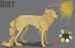 Rating: Safe Score: 0 Tags: ambiguous_gender canid canine e621 feral fluffy fluffy_tail fur hi_res mammal mane model_sheet paws runelocks side_view solo tail tan_body tan_fur User: bunchy7s
