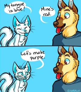 Rating: Safe Score: 0 Tags: anthro brown_body brown_fur canid canine canis comic dialogue domestic_cat domestic_dog duo e621 english_text felid feline felis female fur humor mammal spam_cat spamcat tail text tongue white_body white_fur User: bunchy7s Rating: Safe Score: 0 Tags: anthro brown_body brown_fur canid canine canis comic dialogue domestic_cat domestic_dog duo e621 english_text felid feline felis female fur humor mammal spam_cat spamcat tail text tongue white_body white_fur User: bunchy7s
