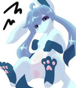 Rating: Explicit Score: 0 Tags: blue_eyes blue_hair blush breasts eeveelution feet female feral furry generation_4_pokemon glaceon long_hair looking_at_viewer lying_on_back multi_nipple nintendo nipples on_back pawpads paws pokemon pokemon_(species) pussy rule34 shiny simple_background soles solo tail toe_spread toes uncensored User: bunchy7s