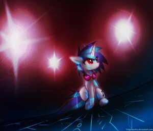Rating: Safe Score: 0 Tags: 2013 blue_hair cutie_mark cybernetics cyborg e621 equid equine eyewear female feral friendship_is_magic glasses glowing hair hasbro horn light machine mammal multicolored_hair my_little_pony mythological_creature mythological_equine mythology red_eyes sitting solo sunglasses two_tone_hair unicorn vinyl_scratch_(mlp) vulpessentia User: bunchy7s