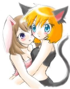 Rating: Questionable Score: 0 Tags: animal_humanoid blush cat_humanoid duo e621 felid felid_humanoid feline feline_humanoid female humanoid lagomorph lagomorph_humanoid leporid_humanoid mammal mammal_humanoid rabbit_humanoid romantic romantic_couple simple_background tail unknown_artist white_background User: bunchy7s