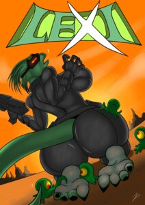 Rating: Questionable Score: 0 Tags: 2013 4_toes alien anthro barefoot big_breasts big_butt breasts butt claws clothing conditional_dnp countershade_feet countershading digital_media_(artwork) e621 eyewear feet female foot_fetish foot_play group gun hi_res huge_breasts humanoid_feet hunter iguana iguanid lexi_(zp92) lizard micro non-mammal_breasts planet plantigrade ranged_weapon reptile scalie soles solo_focus suit surprised tickling toe_claws toes weapon zp92 User: bunchy7s