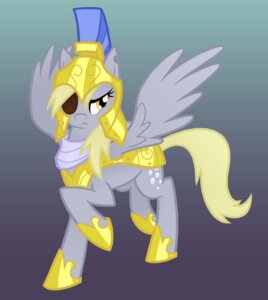 Rating: Safe Score: 0 Tags: armor blonde_hair cutie_mark derpy_hooves_(mlp) e621 equid equine eye_patch eyewear feathered_wings feathers female feral friendship_is_magic goatanimedatingsim grey_body grey_feathers hair hasbro headgear helmet hi_res mammal my_little_pony mythological_creature mythological_equine mythology pegasus quadruped simple_background solo tail toony wings yellow_eyes User: bunchy7s