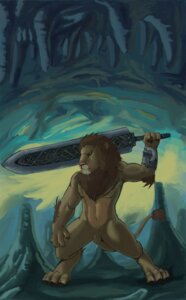 Rating: Explicit Score: 0 Tags: 4_fingers 4_toes anthro armor balls biceps biped brown_body brown_fur brown_hair brown_pawpads casual_nudity cave convincing_weapon e621 feet felid fingers flaccid foreskin frown fur genitals hair half-closed_eyes hi_res holding_melee_weapon holding_object holding_sword holding_weapon humanoid_genitalia humanoid_penis lion male mammal mane melee_weapon multicolored_body multicolored_fur narrowed_eyes navel negy nude pantherine pawpads paws pecs penis pink_nose signature small_balls small_penis snout solo sword tail tail_tuft tan_balls tan_body tan_fur tan_penis thick_thighs toes tuft unconvincing_armor unretracted_foreskin weapon User: bunchy7s