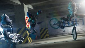 Rating: Safe Score: 0 Tags: 5_fingers anthro bicycle blue_body blue_feathers bmx boots canid canine canis clothed clothing e621 falco_lombardi feathers fingers footwear fox fox_mccloud fully_clothed fur gloves grey_body grey_fur group hair handwear holding_object inside jacket lens_flare male mammal motion_blur nintendo parking_garage rolled_up_sleeves shoes short_hair skateboard skateboarding snout star_fox topwear vehicle white_body white_fur white_hair wolf wolf_o'donnell xzblacknexusxx User: bunchy7s