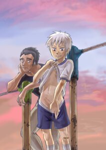 Rating: Explicit Score: 0 Tags: akagi akagi:_yami_ni_oritatta_tensai akagi_shigeru exhibitionism male male_only nangou_(akagi) penis rule34 showing_penis smoke tagme young User: bunchy7s