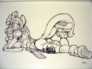 Rating: Questionable Score: 0 Tags: 4:3 anthro biped black_and_white boots canid canine clothing e621 ear_piercing female footwear gnaw gun jensca knife lying mammal monochrome on_front piercing ranged_weapon rifle shoes sketch solo tail weapon User: bunchy7s