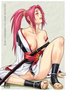 Rating: Explicit Score: 0 Tags: azasuke baiken blush breasts censored cleavage female guilty_gear highres japanese_clothes katana large_breasts leg_lift long_hair nipple_slip nipples no_bra no_panties open_clothes pink_eyes pink_hair ponytail pussy rule34 sandals sitting solo sword tattoo tied_hair toes weapon User: bunchy7s