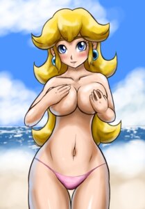 Rating: Questionable Score: 0 Tags: beach blonde_hair blush breasts color day ear_piercing female female_only front_view hair human long_hair mario_(series) nintendo nipples outdoors piercing princess_peach rule34 solo speeds straight_hair topless User: bunchy7s Rating: Questionable Score: 0 Tags: beach blonde_hair blush breasts color day ear_piercing female female_only front_view hair human long_hair mario_(series) nintendo nipples outdoors piercing princess_peach rule34 solo speeds straight_hair topless User: bunchy7s