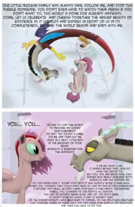 Rating: Safe Score: 0 Tags: blue_eyes chimera comic cutie_mark dialogue digital_media_(artwork) discord_(mlp) draconequus e621 english_text equid equine feathered_wings feathers feral friendship_is_magic fur ground_zero hasbro hi_res horn male mammal membrane_(anatomy) membranous_wings my_little_pony mythological_creature mythological_equine mythology pink_body pink_fur smudge_proof tail tail_tuft text tuft winged_unicorn wings User: bunchy7s