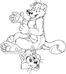 Rating: Safe Score: 0 Tags: anthro black_and_white canid canine cat_costume clothing costume e621 feet felid fur furry_wearing_fursuit fursuit gloves handwear hindpaw line_art male mammal mask matrices_(artist) monochrome open_mouth pawpads paws simple_background smile smile_lines solo tail white_background User: bunchy7s