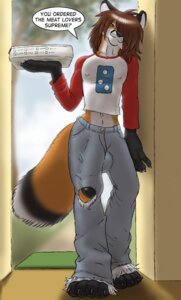 Rating: Explicit Score: 0 Tags: anthro armwear barefoot big_penis biped bottomwear brown_hair bulge canid canine clothed clothing cox crop_top delivery_(commerce) denim denim_bottomwear denim_clothing detailed_bulge digital_media_(artwork) domino's_pizza e621 english_text feet food food_delivery fox genital_outline genitals gideon grey_bottomwear grey_clothing hair hyper innuendo jeans male mammal midriff nipple_outline pants penis penis_outline pizza pizza_delivery red_armwear red_clothing shirt shirt_logo solo speech_bubble standing tail text tight_clothing tight_topwear toeless_(marking) topwear torn_bottomwear torn_clothing white_clothing white_topwear User: bunchy7s