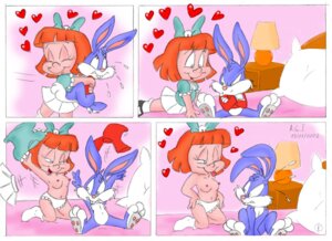 Rating: Explicit Score: 0 Tags: a.g.i. anthro buster_bunny cub elmyra_duff female fur furry human male mammal panties rabbit red_hair rule34 skirt straight tiny_toon_adventures topless undressing young User: bunchy7s