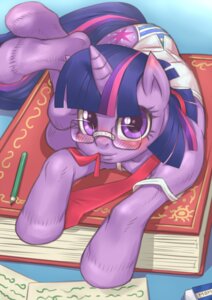Rating: Safe Score: 0 Tags: accessory blush book bottomwear clothing colored_edge_panties colored_edge_underwear cutie_mark e621 equid equine eraser eyewear female feral friendship_is_magic fur glasses hair hasbro hoihoi horn mammal multicolored_hair my_little_pony mythological_creature mythological_equine mythology necktie panties paper pattern_bottomwear pattern_clothing pattern_panties pattern_underwear pencil_(object) purple_body purple_eyes purple_fur purple_hair solo striped_bottomwear striped_clothing striped_panties striped_underwear stripes tail twilight_sparkle_(mlp) two_tone_hair underwear unicorn User: bunchy7s