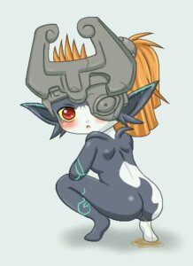Rating: Explicit Score: 0 Tags: bodily_fluids butt clothing crouching e621 female fused_shadow genital_fluids headgear headwear humanoid looking_at_viewer looking_back low_res midna nintendo not_furry peeing rear_view simple_background solo the_legend_of_zelda twili twilight_princess unknown_artist urine white_background User: bunchy7s