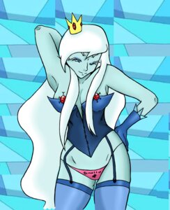 Rating: Questionable Score: 0 Tags: adventure_time blue_body blue_skin breasts cartoon_network clothed clothing crossgender crown e621 female gem gloves hair handwear headgear heart_symbol human humanoid ice_queen kitty-goes-rawr legwear long_hair looking_at_viewer mammal mtf_crossgender not_furry one_eye_closed panties skimpy smile solo standing stockings text thong underwear wink User: bunchy7s Rating: Questionable Score: 0 Tags: adventure_time blue_body blue_skin breasts cartoon_network clothed clothing crossgender crown e621 female gem gloves hair handwear headgear heart_symbol human humanoid ice_queen kitty-goes-rawr legwear long_hair looking_at_viewer mammal mtf_crossgender not_furry one_eye_closed panties skimpy smile solo standing stockings text thong underwear wink User: bunchy7s