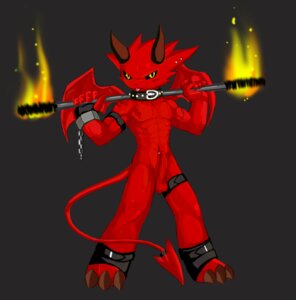 Rating: Explicit Score: 0 Tags: 3_toes 5_fingers abs anthro arm_strap athletic balls black_collar black_sclera bodily_fluids chain claws collar demon e621 ear_piercing erection eros feet fingers fire front_view genitals horn looking_at_viewer magic male membrane_(anatomy) membranous_wings muscular navel navel_piercing non-mammal_balls nude pecs penis piercing red_body red_skin scalie sheer_(artist) solo spade_tail standing studded_collar studs sweat tail tattoo thigh_strap toe_claws toes tongue tongue_out wings yellow_eyes User: bunchy7s