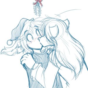 Rating: Safe Score: 0 Tags: 1:1 2013 anthro basitin canid canine canis canon_couple christmas clothed clothing conditional_dnp digital_drawing_(artwork) digital_media_(artwork) duo e621 female hair holidays keidran keith_keiser kiss_on_lips kissing kissing_bough long_hair male mammal mistletoe natani plant simple_background sketch surprise_kiss tom_fischbach trans_(lore) trans_man_(lore) twokinds white_background wolf User: bunchy7s