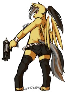 Rating: Safe Score: 0 Tags: 2013 anthro anthrofied avante92 bandage belt biped black_hair bottomwear brown_body brown_feathers butt butt_pose clothed clothing daring_do_(mlp) e621 equid equine feathered_wings feathers female friendship_is_magic gun hair handgun hasbro hi_res legwear mammal multicolored_hair my_little_pony mythological_creature mythological_equine mythology pegasus pistol ponytail pose purple_eyes ranged_weapon shorts simple_background solo standing stockings tail topless weapon white_background wings User: bunchy7s Rating: Safe Score: 0 Tags: 2013 anthro anthrofied avante92 bandage belt biped black_hair bottomwear brown_body brown_feathers butt butt_pose clothed clothing daring_do_(mlp) e621 equid equine feathered_wings feathers female friendship_is_magic gun hair handgun hasbro hi_res legwear mammal multicolored_hair my_little_pony mythological_creature mythological_equine mythology pegasus pistol ponytail pose purple_eyes ranged_weapon shorts simple_background solo standing stockings tail topless weapon white_background wings User: bunchy7s