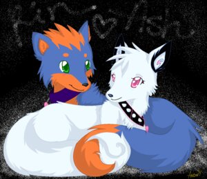 Rating: Safe Score: 0 Tags: ambunny black_nose blue_body blue_fur blue_nose blush canid canine canis dipstick_tail domestic_dog duo e621 female feral fur green_eyes inner_ear_fluff male male/female mammal markings multicolored_body multicolored_fur orange_inner_ear_fluff pink_eyes smile tail tail_markings tuft white_body white_fur white_inner_ear_fluff User: bunchy7s