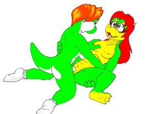 Rating: Explicit Score: 0 Tags: anthro becca_(rei_vagan) breasts butt clothing dinosaur duo e621 erection eye_contact female female_penetrated footwear from_front_position genitals green_yoshi hiyos koopa legwear looking_at_another lying male male/female male_penetrating male_penetrating_female mario_bros missionary_position mostly_nude nintendo nipples non-mammal_breasts non-mammal_nipples nude on_back penetration penile penile_penetration penis penis_in_vagina prehistoric_species rei_vagan reptile scalie sex simple_background socks spread_legs spreading tail third-party_edit vaginal vaginal_penetration vulva white_background yoshi User: bunchy7s
