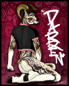 Rating: Questionable Score: 0 Tags: 4:5 anthro bottomless bovid caprine clothed clothing deer e621 glitter_pills hooves leonspottydog male mammal new_world_deer pinup pose reindeer solo User: bunchy7s