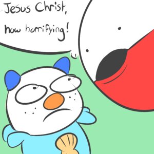 Rating: Safe Score: 0 Tags: 1:1 ambiguous_gender duo e621 electrode_(pokemon) english_text feral generation_1_pokemon generation_5_pokemon grandfathered_content jesus_christ_how_horrifying nintendo oshawott pokemon pokemon_(species) sphere_creature text unknown_artist User: bunchy7s