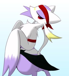 Rating: Safe Score: 0 Tags: 2012 ambiguous_gender anthro apron clothing digital_media_(artwork) e621 generation_5_pokemon haki kerchief mienshao nintendo pokemon pokemon_(species) red_eyes smile solo tail teeth User: bunchy7s