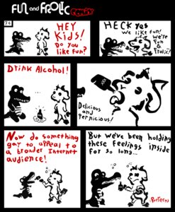 Rating: Safe Score: 0 Tags: alcohol anthro beverage bovid caprine comic crocodile crocodilian dialogue duo e621 english_text food fun_and_frolic_comix goat horizontal_staggering larathelabrat male male/male mammal multiple_scenes reptile scalie self_destructive_comix six_frame_image six_frame_staggered_grid staggering_(layout) text User: bunchy7s Rating: Safe Score: 0 Tags: alcohol anthro beverage bovid caprine comic crocodile crocodilian dialogue duo e621 english_text food fun_and_frolic_comix goat horizontal_staggering larathelabrat male male/male mammal multiple_scenes reptile scalie self_destructive_comix six_frame_image six_frame_staggered_grid staggering_(layout) text User: bunchy7s