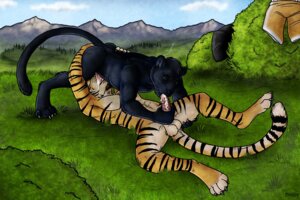 Rating: Explicit Score: 0 Tags: 69_position anthro balls bodily_fluids boxers_(clothing) clothing cloud cum detailed_background duo e621 erection felid fellatio genital_fluids genitals incertum_(character) licking lying male male/male male_penetrated male_penetrating male_penetrating_male mammal melanistic mindark nature nude on_back oral oral_penetration outside pantherine paws penetration penile penile_spines penis penis_lick precum sex sky spread_legs spreading stripes tail tiger tongue tongue_out underwear User: bunchy7s
