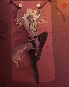 Rating: Explicit Score: 0 Tags: 5_fingers anteater anthro balls bdsm bed bed_bondage biped blonde_hair bondage bound bow_(feature) bow_tie bridle clothed clothing crossdressing e621 erection eyebrows femboy fingers full-length_portrait fur furniture genitals glans grey_body grey_eyes grey_fur hair hands_above_head hi_res high-angle_view humanoid_genitalia humanoid_penis legwear lingerie long_hair looking_at_viewer lying male mammal mostly_nude multicolored_body multicolored_fur omari_(apollojay89) on_back on_bed penis penis_poking_out petals pilosan pink_penis portrait purple_body purple_fur purple_tail reins rose_petals sharkliver solo submissive submissive_male tail two_tone_tail white_body white_fur white_tail xenarthran User: bunchy7s